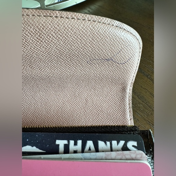 $575 LV Emillie Long Wallet Pink Snap Only Owner 💎Authentic - Picture 8 of 16